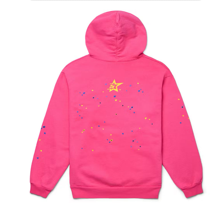 Sp5der Pink V2 Hoodie