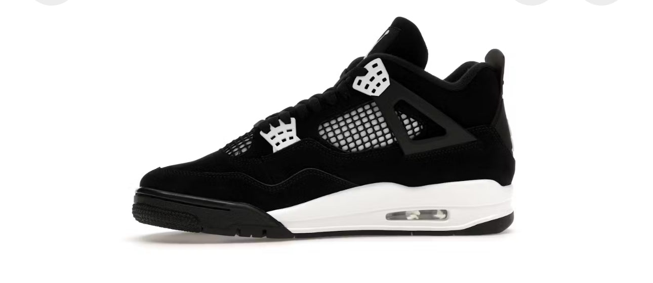 Jordan Retro 4 White Thunder