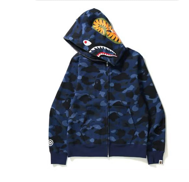 Bape Camo Shark Full Zip